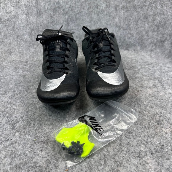 Nike Rival Sprint Spikes Mens 10 DX8004 001 Black Track Field Shoes New main image 5